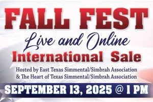 2025 FALL FEST LIVE AND ONLINE SALE