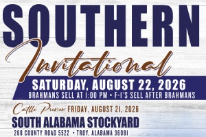 2026 SOUTHERN INVITATIONAL LIVE & ONLINE SALE