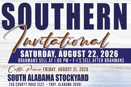 2026 SOUTHERN INVITATIONAL LIVE & ONLINE F1 SALE